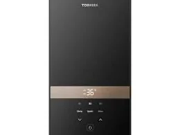 Toshiba SensTemp Instant Electric Water Heater with Pump + Rain Shower - Black